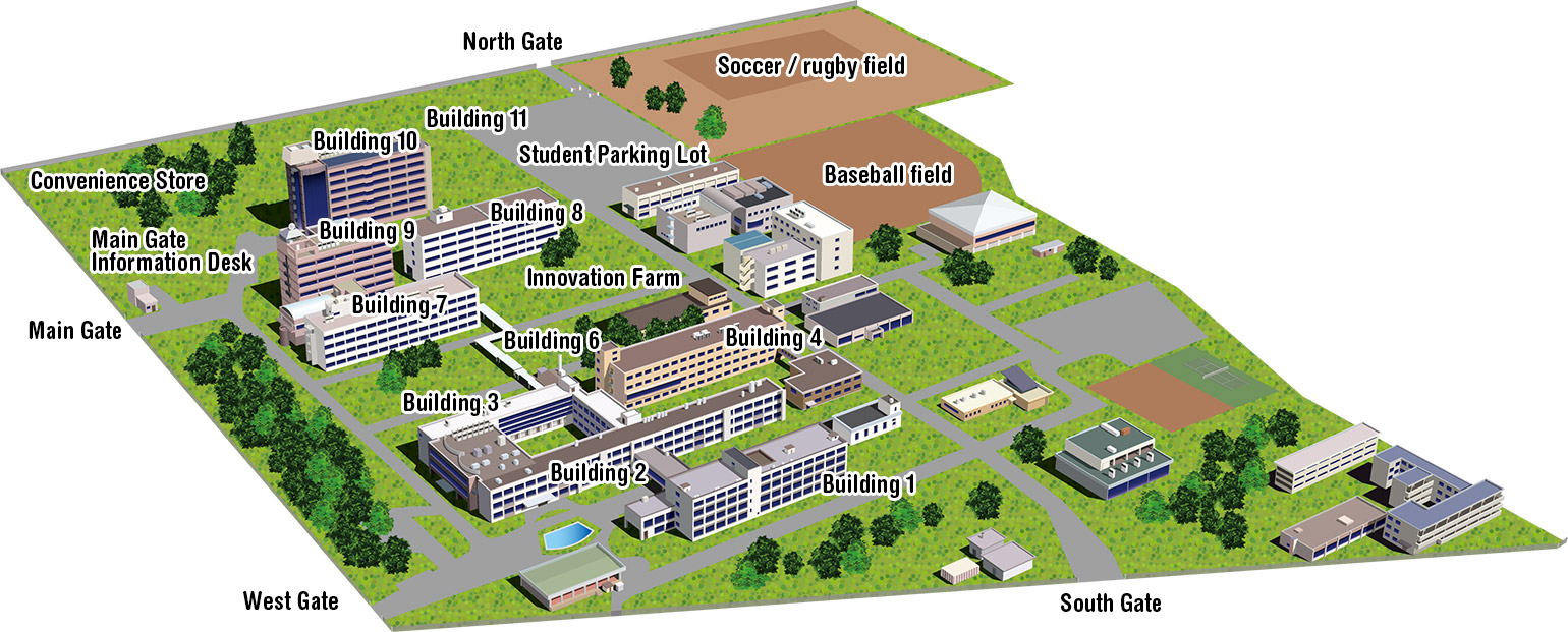 Camps Map - Yoto Campus